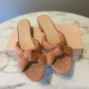 LOEFFLER RANDALL Elsie knotted suede sandals